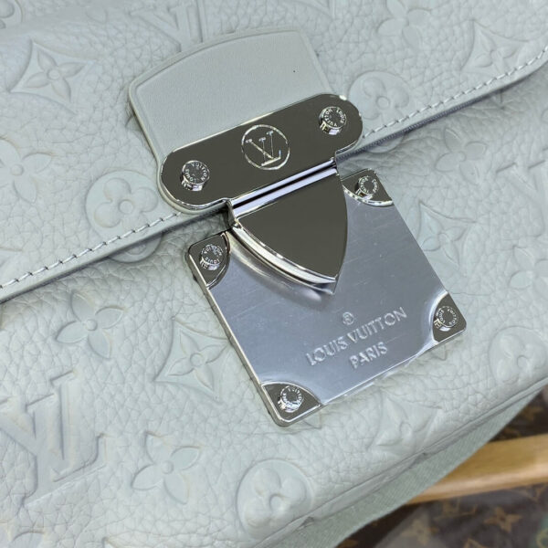 LV Monogram Macassar S Lock Messenger Bag - Image 3