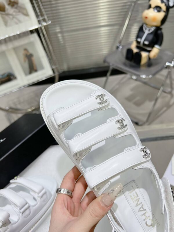 Chanel Casual Style Unisex Plain Logo Sandal - Image 2