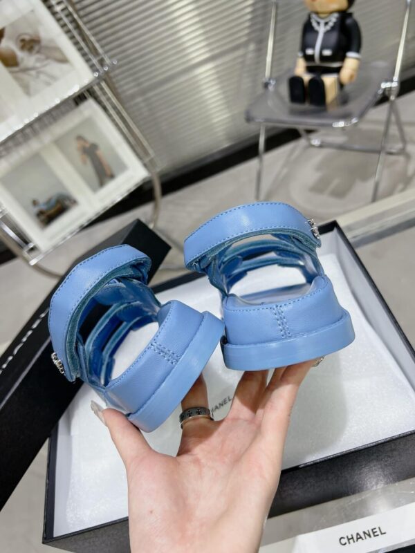 Chanel Casual Style Unisex Plain Logo Sandal - Image 4
