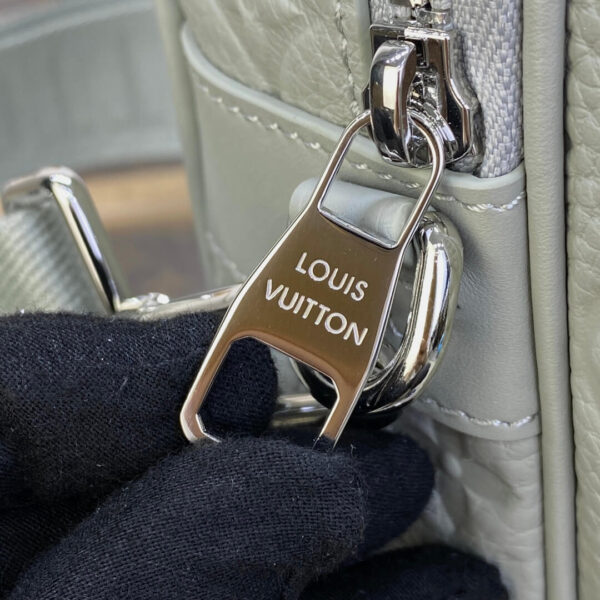 LV Monogram Macassar S Lock Messenger Bag - Image 5