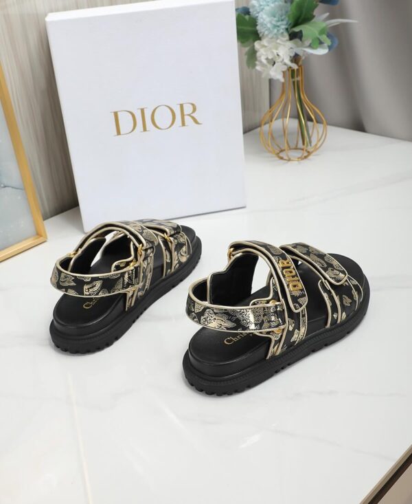 Dior Women Black Sandals - Image 3