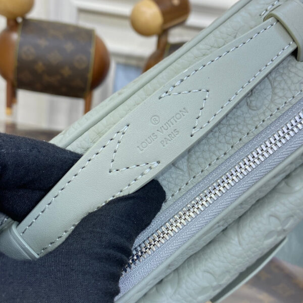 LV Monogram Macassar S Lock Messenger Bag - Image 7