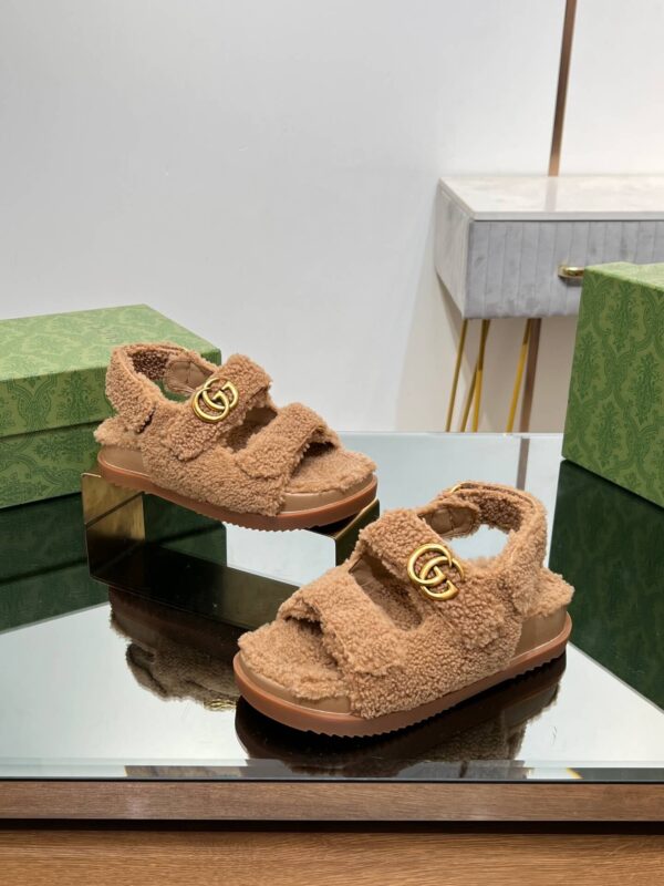 Gucci Merino Wool Sandals