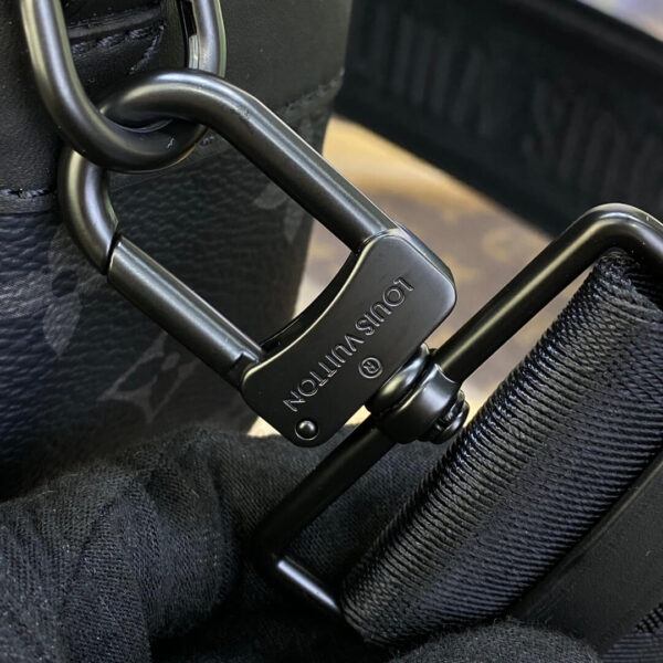 LV Monogram Macassar S Lock Messenger Bag - Image 9