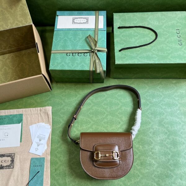 Gucci Horsebit Shoulder Bag - Image 3