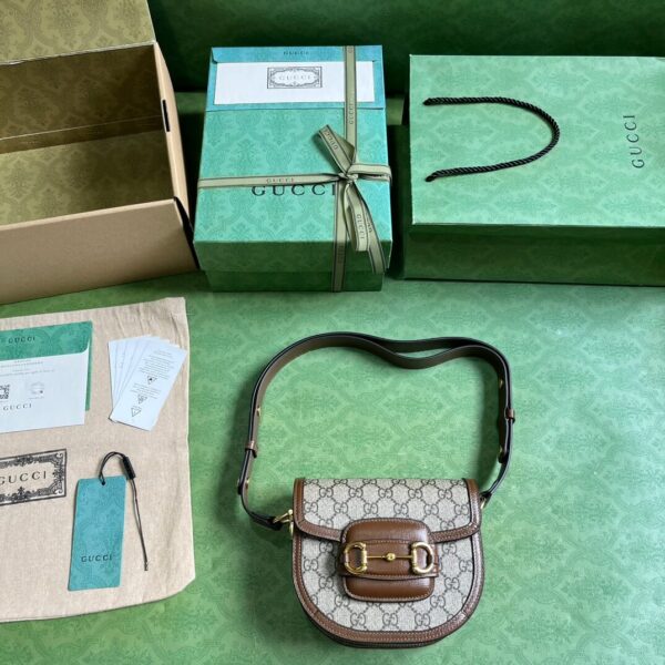 Gucci Horsebit Shoulder Bag - Image 2