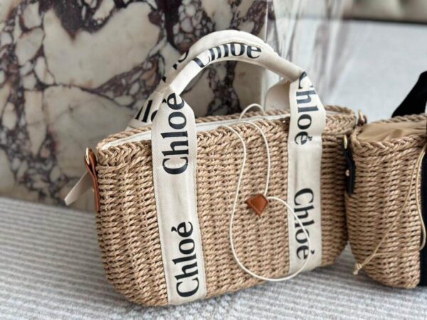 Chloe Cena Basket Bag - Image 3