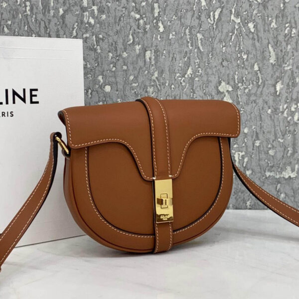 Celine Small Besace 16 Bag in Grained Leather Bag - Image 3