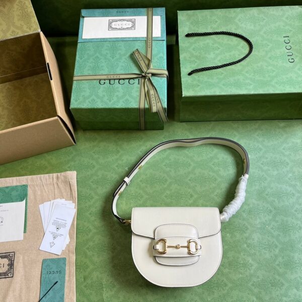 Gucci Horsebit Shoulder Bag - Image 7