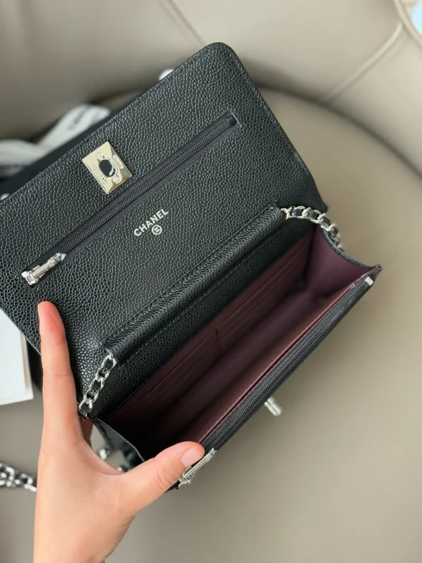 Chanel Wallet On Chain WOC with Strass and Gold - Image 2