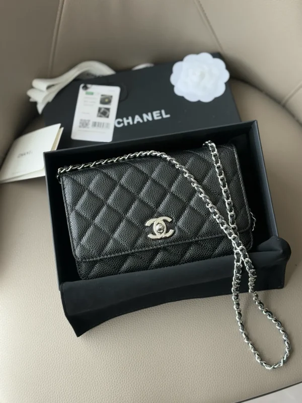 Chanel Wallet On Chain WOC with Strass and Gold
