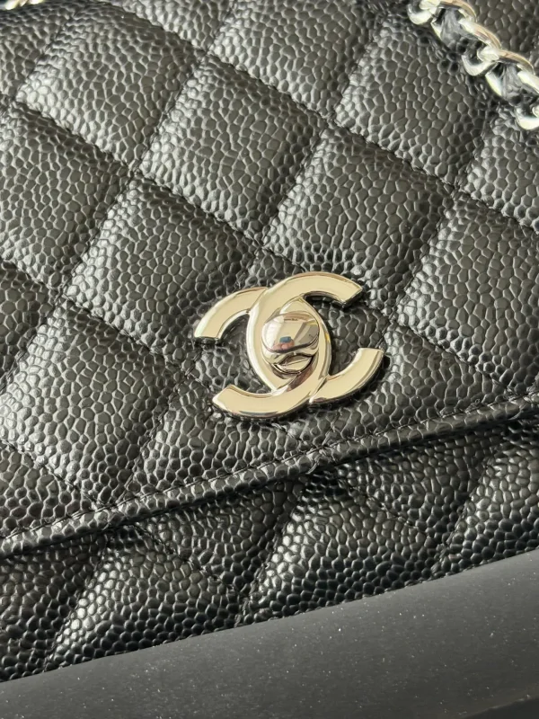 Chanel Wallet On Chain WOC with Strass and Gold - Image 8