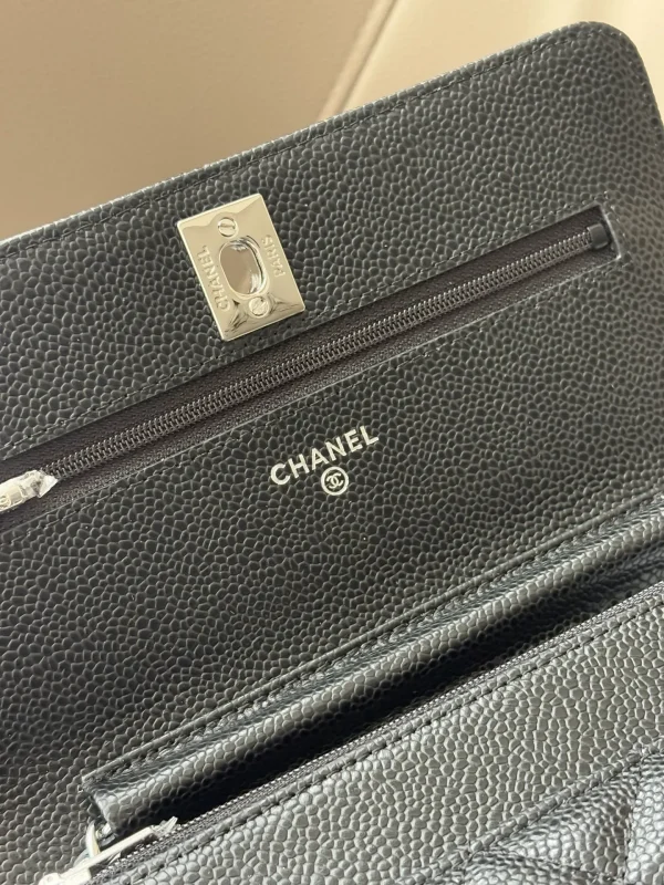 Chanel Wallet On Chain WOC with Strass and Gold - Image 10