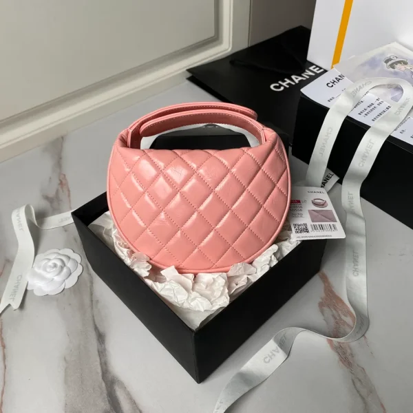 Chic Leather Mini Round Mini Shoulder Bag
