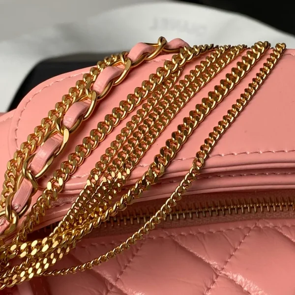 Chic Leather Mini Round Mini Shoulder Bag - Image 8