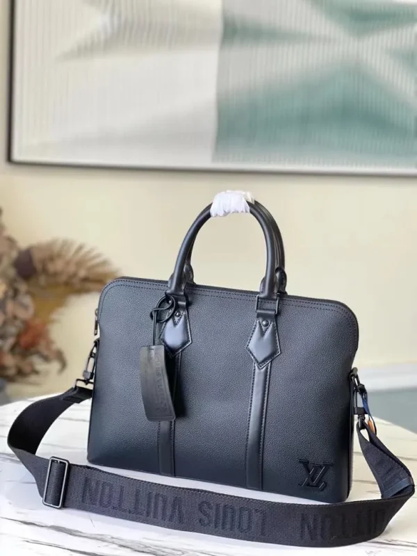 Louis Vuitton Takeoff Aerogram Briefcase Black