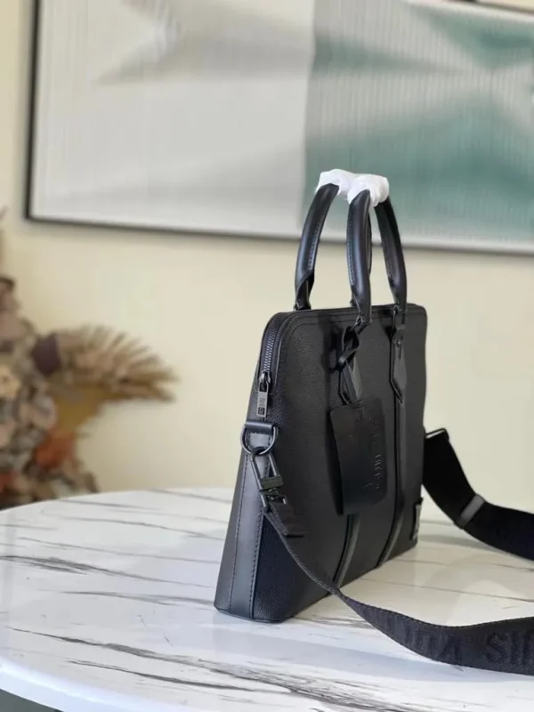 Louis Vuitton Takeoff Aerogram Briefcase Black - Image 7