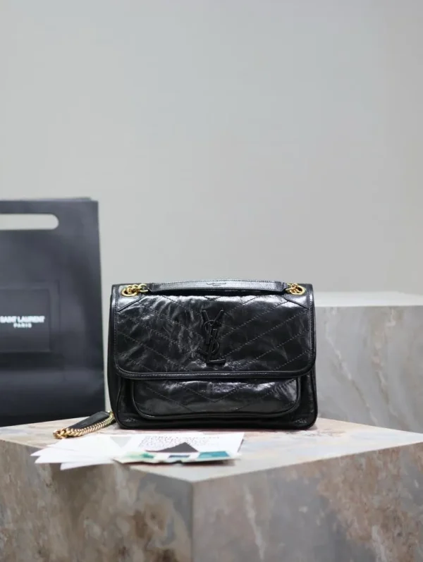 Saint Laurent Niki Medium Flap YSL Shoulder Bag - Image 9