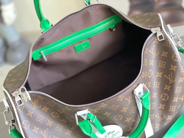 Keepall Bandoulière 50 Monogram Macassar Canvas - Image 9