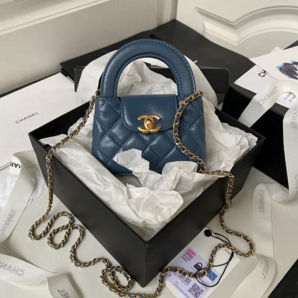 Best 23k Chanel Mini Kelly Bag Calfskin