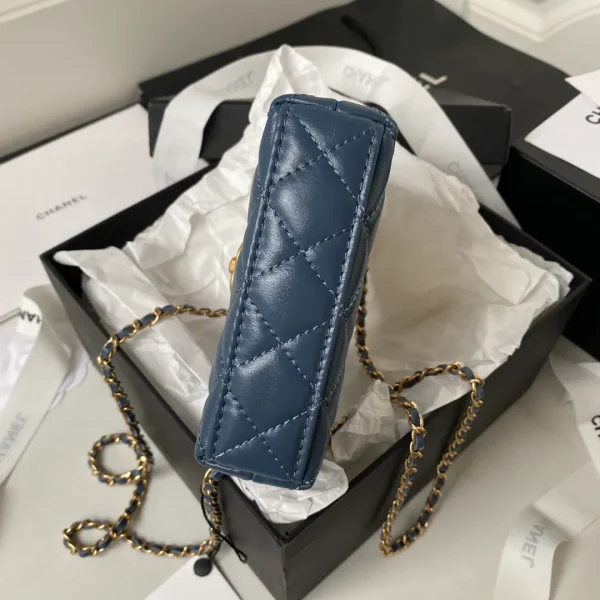 Best 23k Chanel Mini Kelly Bag Calfskin - Image 6