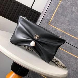 Black Wallet on a chain