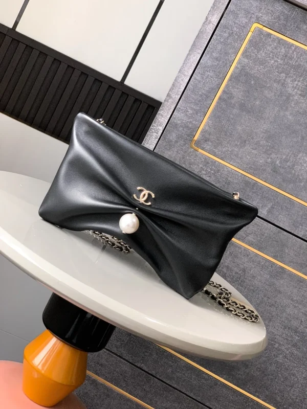 Black Wallet on a chain