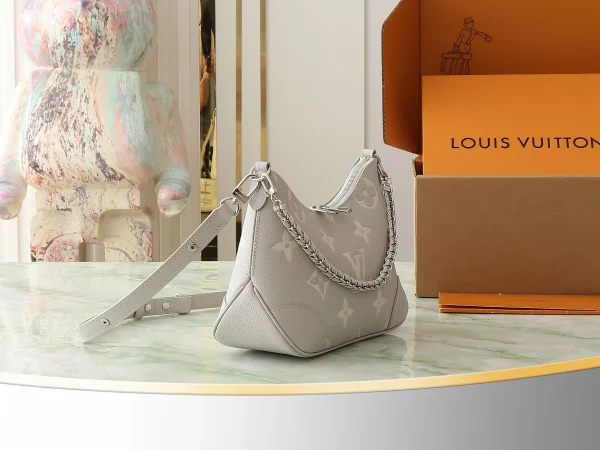 Boulogne PM Bicolor Monogram Empreinte Leather - Image 4