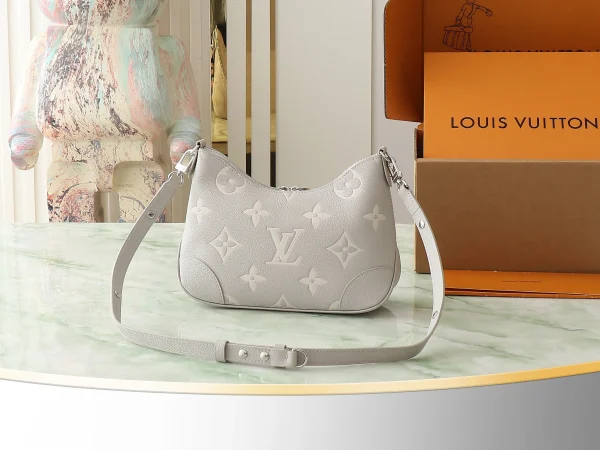 Boulogne PM Bicolor Monogram Empreinte Leather - Image 5