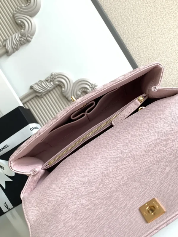 CHANEL Large Flap Bag With Top Handle - Image 10