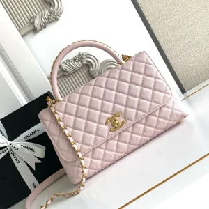 CHANEL Large Flap Bag With Top Handle