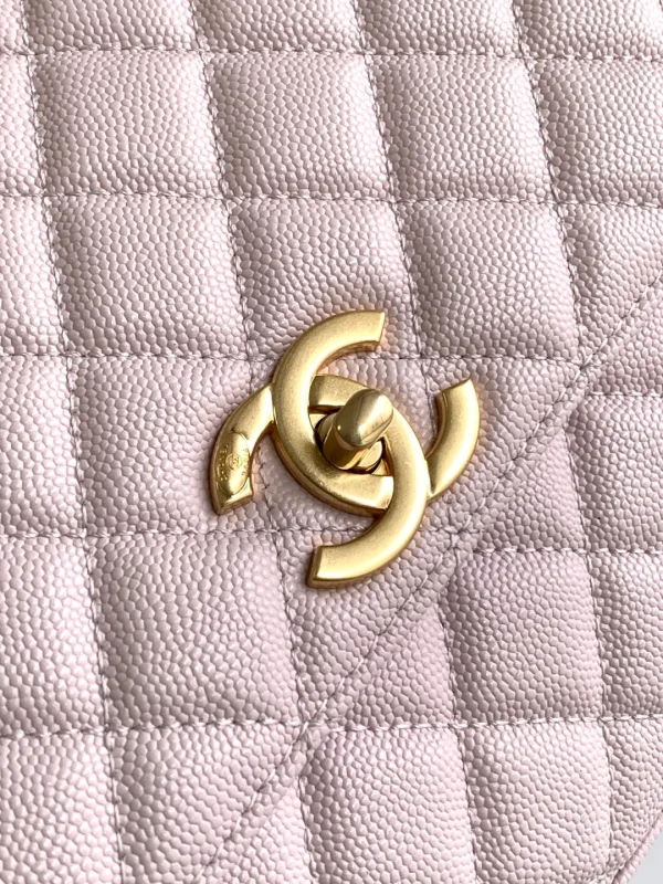 CHANEL Large Flap Bag With Top Handle - Image 7