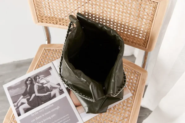 CHANEL Shiny Calfskin Quilted - Image 9