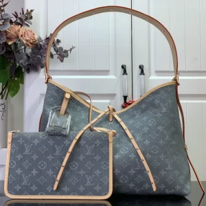 CarryAll MM Monogram Denim Handbags