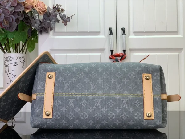 CarryAll MM Monogram Denim Handbags - Image 5