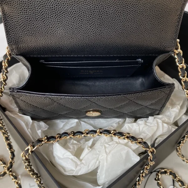 Chanel 23P Clutch with Chain, Luxury, Bags & Wallets on Carousell - Image 5