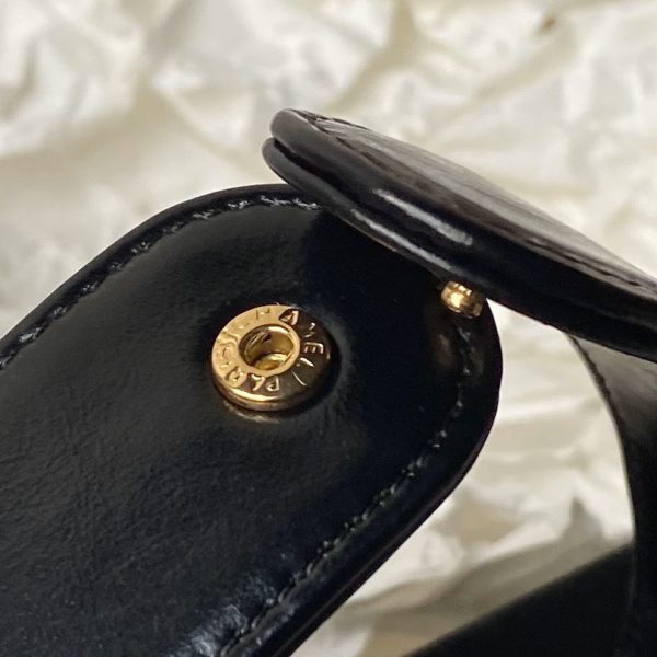Chanel 24A Clutch Tassel Chain Hula Hoop Black - Image 6