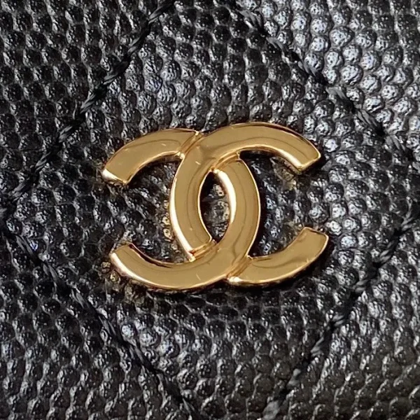 Chanel 24C Black Caviar Leather Mini Backpack - Image 5