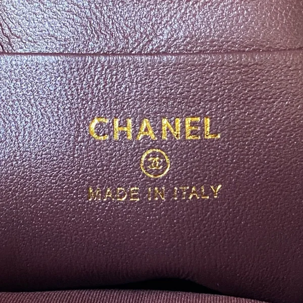 Chanel 24C Black Caviar Leather Mini Backpack - Image 8