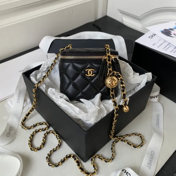 Chanel 24C Double Gold Ball Bag
