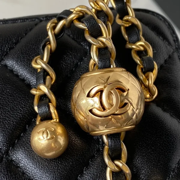 Chanel 24C Double Gold Ball Bag - Image 8