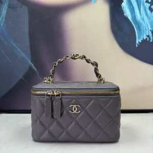 Chanel 24C Perfect Fit Double Pearl Crush Flap, Luxury, Bags & Wallets on Carousell
