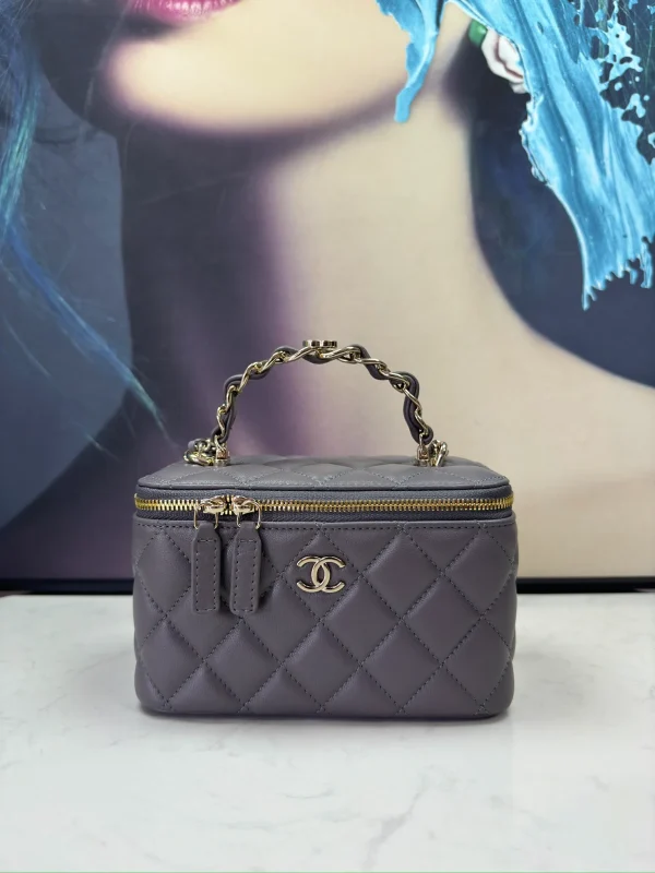 Chanel 24C Perfect Fit Double Pearl Crush Flap, Luxury, Bags & Wallets on Carousell