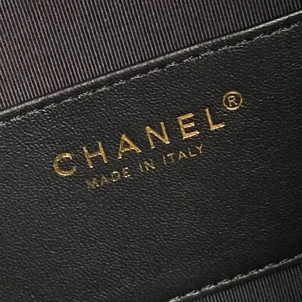 Chanel 25 Small Hobo Bag in Black Caviar - Image 2