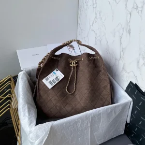 Chanel 25C Small Maxi Pockets Hobo Bag