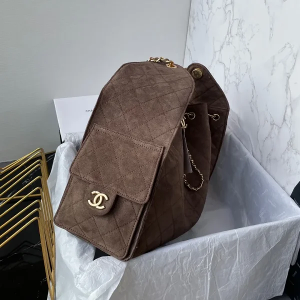 Chanel 25C Small Maxi Pockets Hobo Bag - Image 5