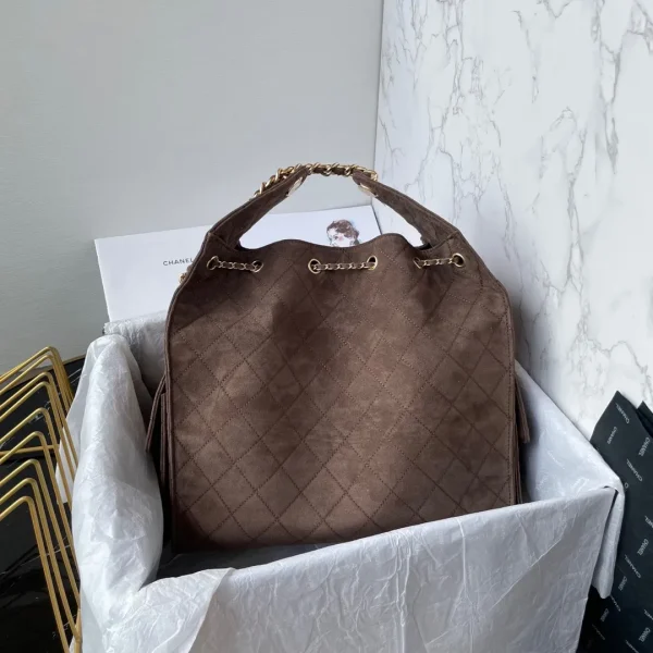Chanel 25C Small Maxi Pockets Hobo Bag - Image 7