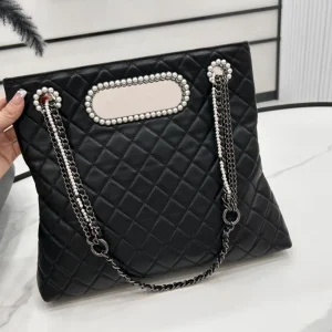 Chanel AS4222 Pearl Elements Chain Briefcase