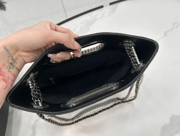 Chanel AS4222 Pearl Elements Chain Briefcase - Image 6
