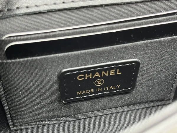 Chanel Black Hobo Bag GHW - Image 10